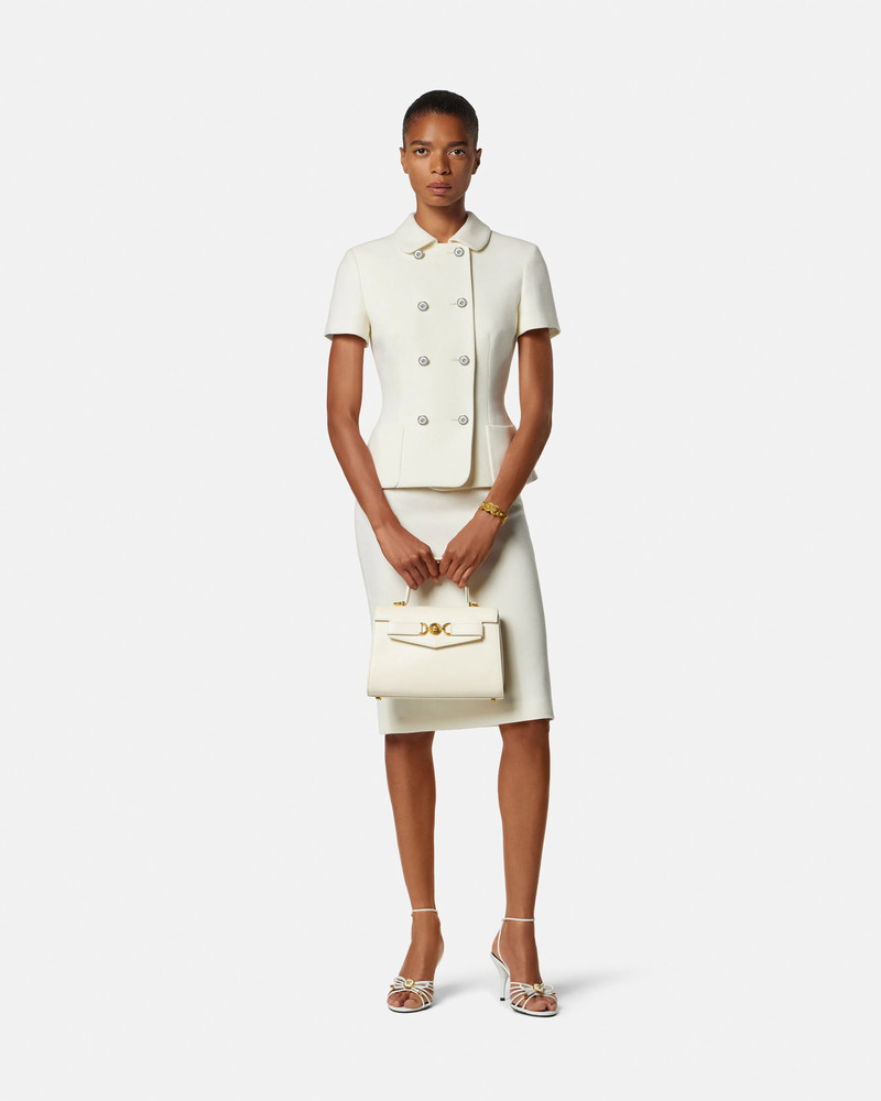 VERSACE Double-Wool Crêpe Pencil Skirt outlook