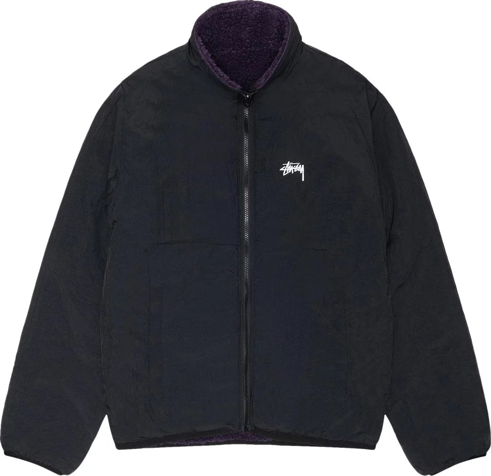 STUSSY Men Sherpa Reversible Jacket - 2