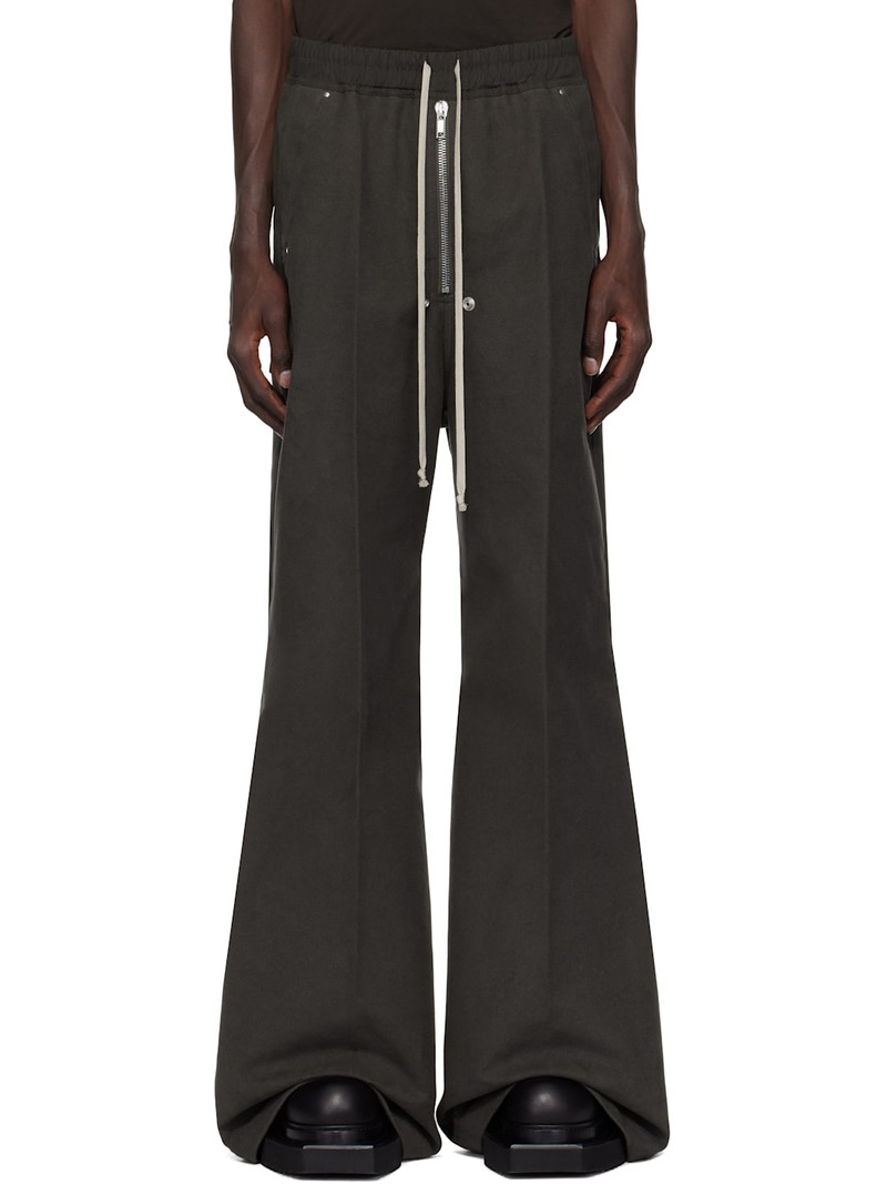 Gray Porterville Wide Bela Trousers - 1