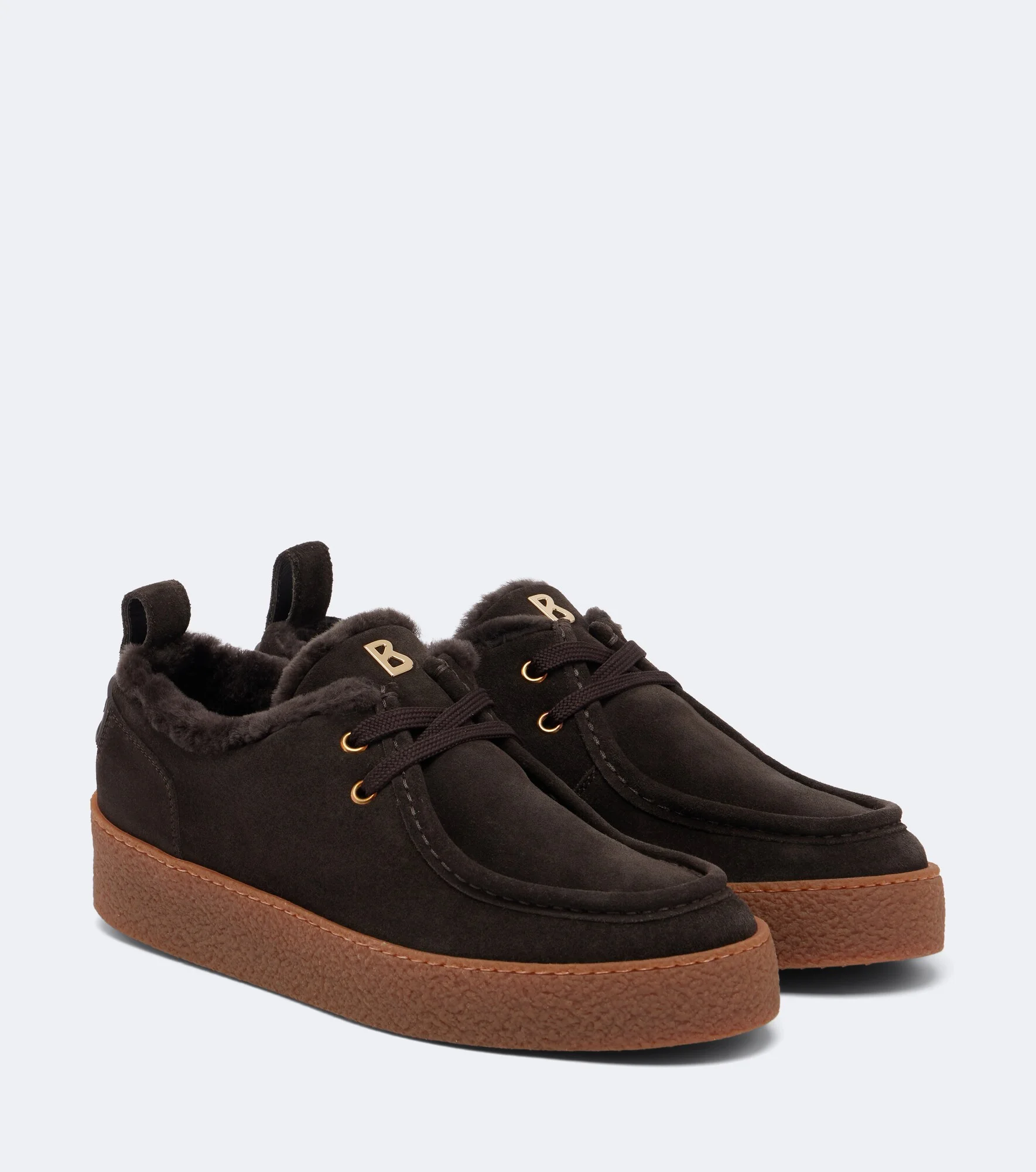 Lucerne suede lace-up shoes - 1