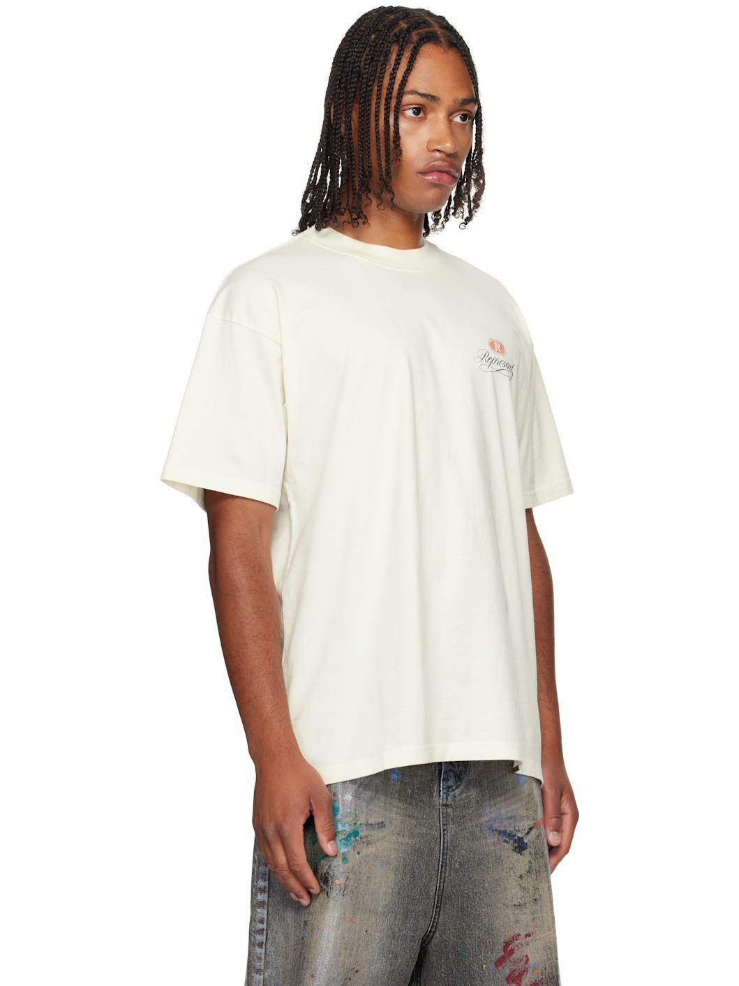 Off-White Grand Vintage Hand Drawn T-shirt - 2