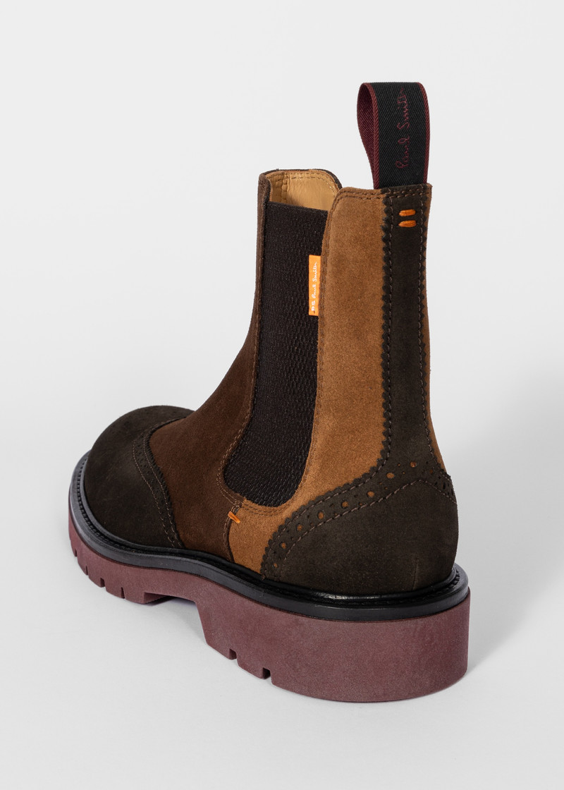 Brown Suede 'Barnaby' Boots 3