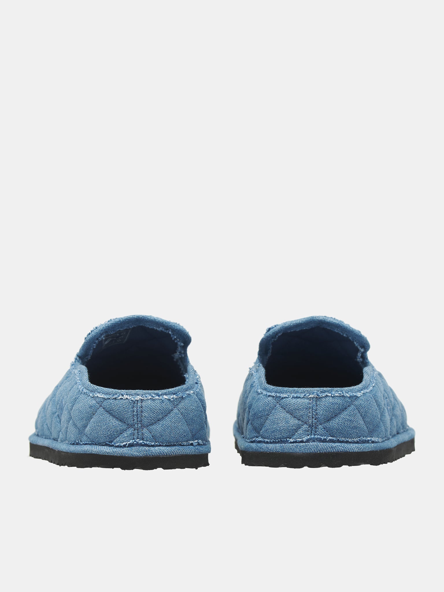 Eliscu Tex Faded Denim Slippers - 4