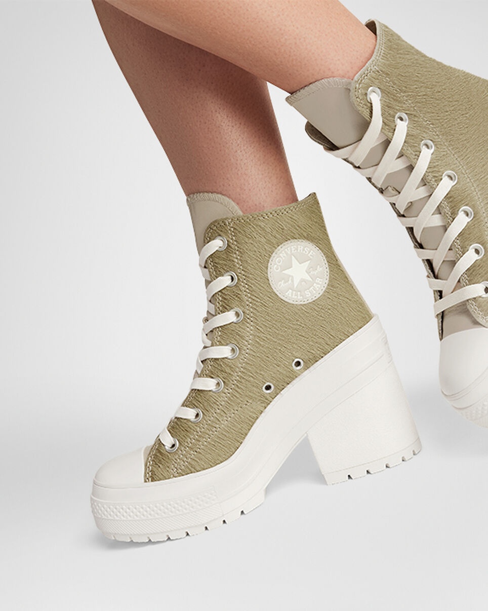 Chuck 70 De Luxe Heel Platform Pony Hair - 9