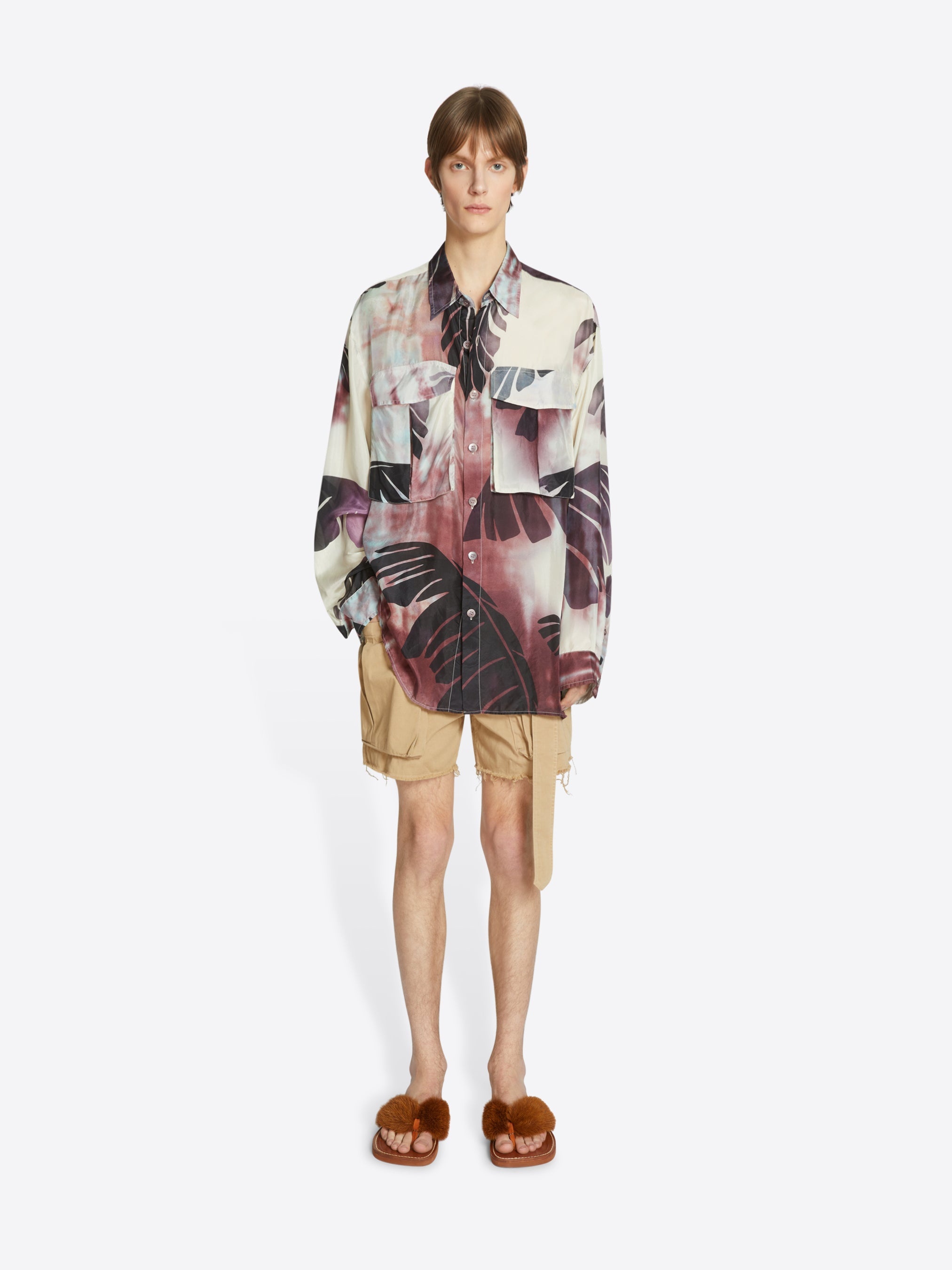 SILK UTILITY SHIRT - 2