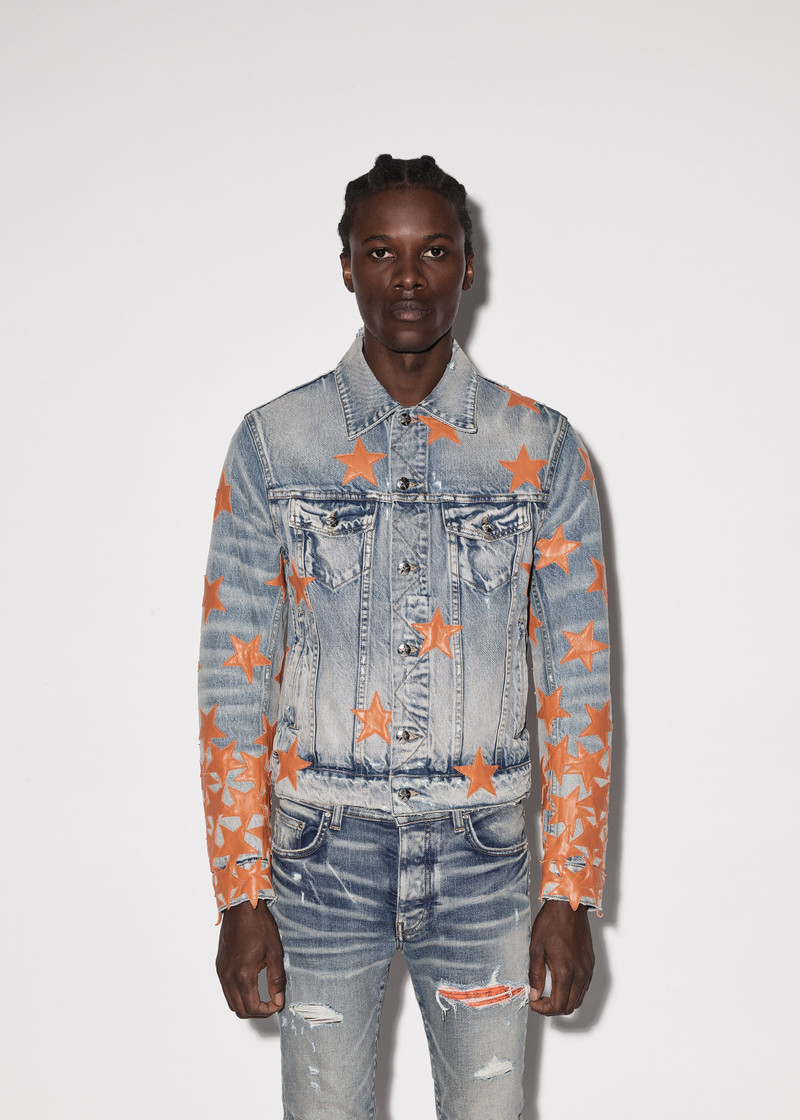 AMIRI CHEMIST STAR TRUCKER JACKET outlook
