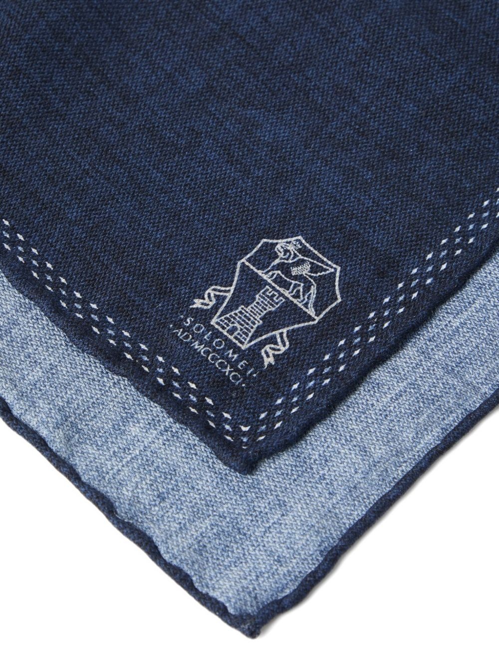 dual-tone pocket square - 2