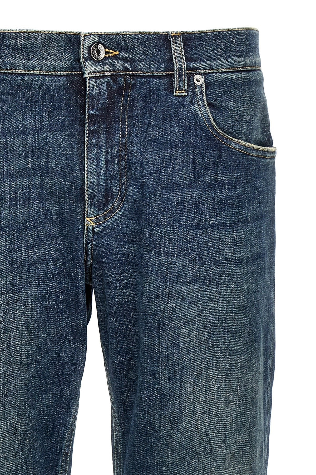 Dolce & Gabbana Men Logo Plaque Jeans - 3