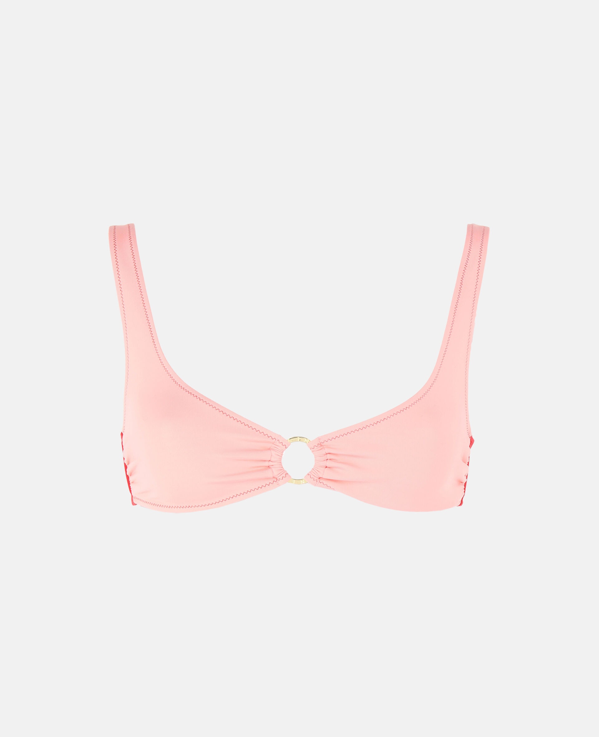 Golden Ring Crop Bikini Top - 1