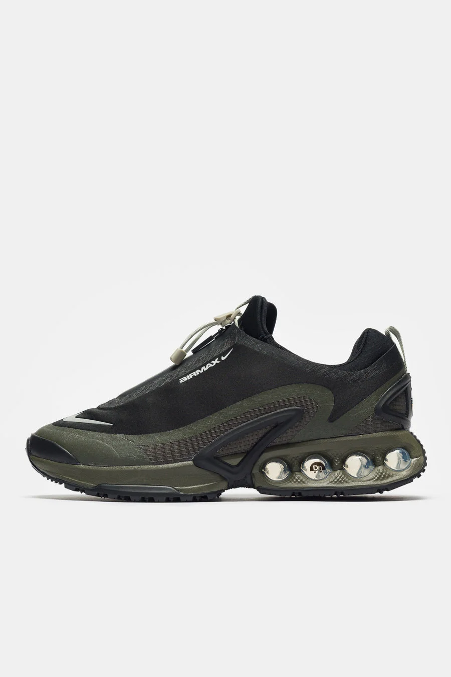 Air Max DN Roam Sneaker in Black/Metallic Silver/Cargo Khaki/Stone - 1
