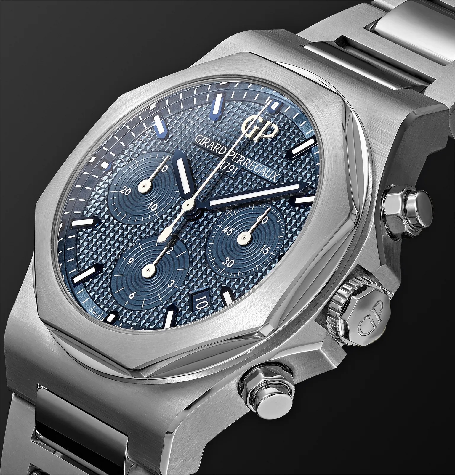 Laureato Chronograph Automatic 42mm Stainless Steel Watch, Ref. No. 81020-11-431-11A - 4