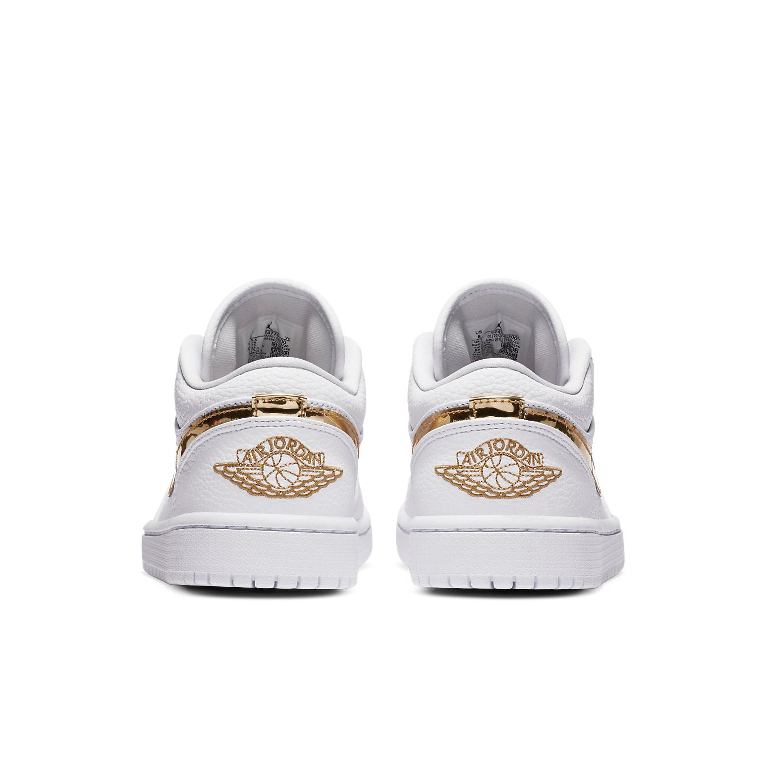 (WMNS) Air Jordan 1 Retro Low 'White Metallic Gold' CZ4776-100 - 5