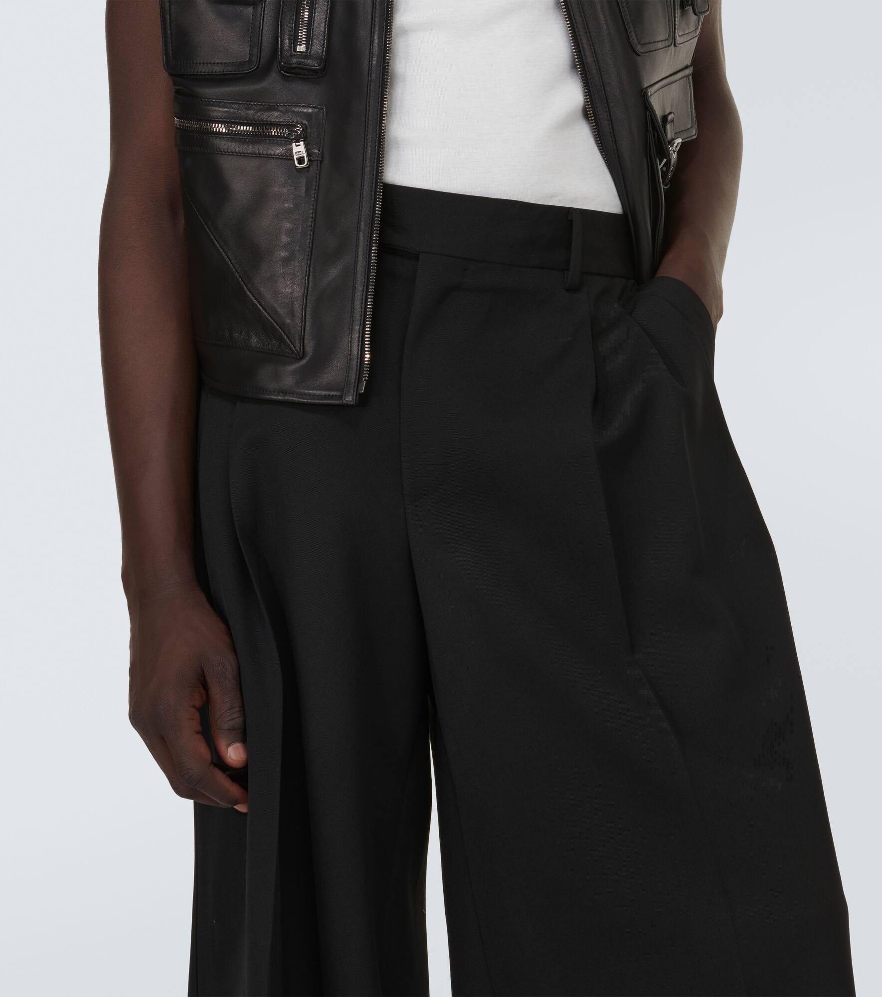 Virgin wool chinos - 5