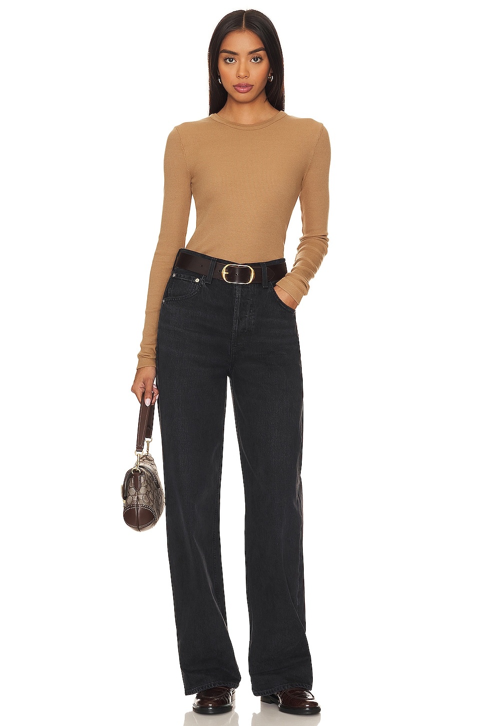 Ayla Baggy Cuffed Crop - 5