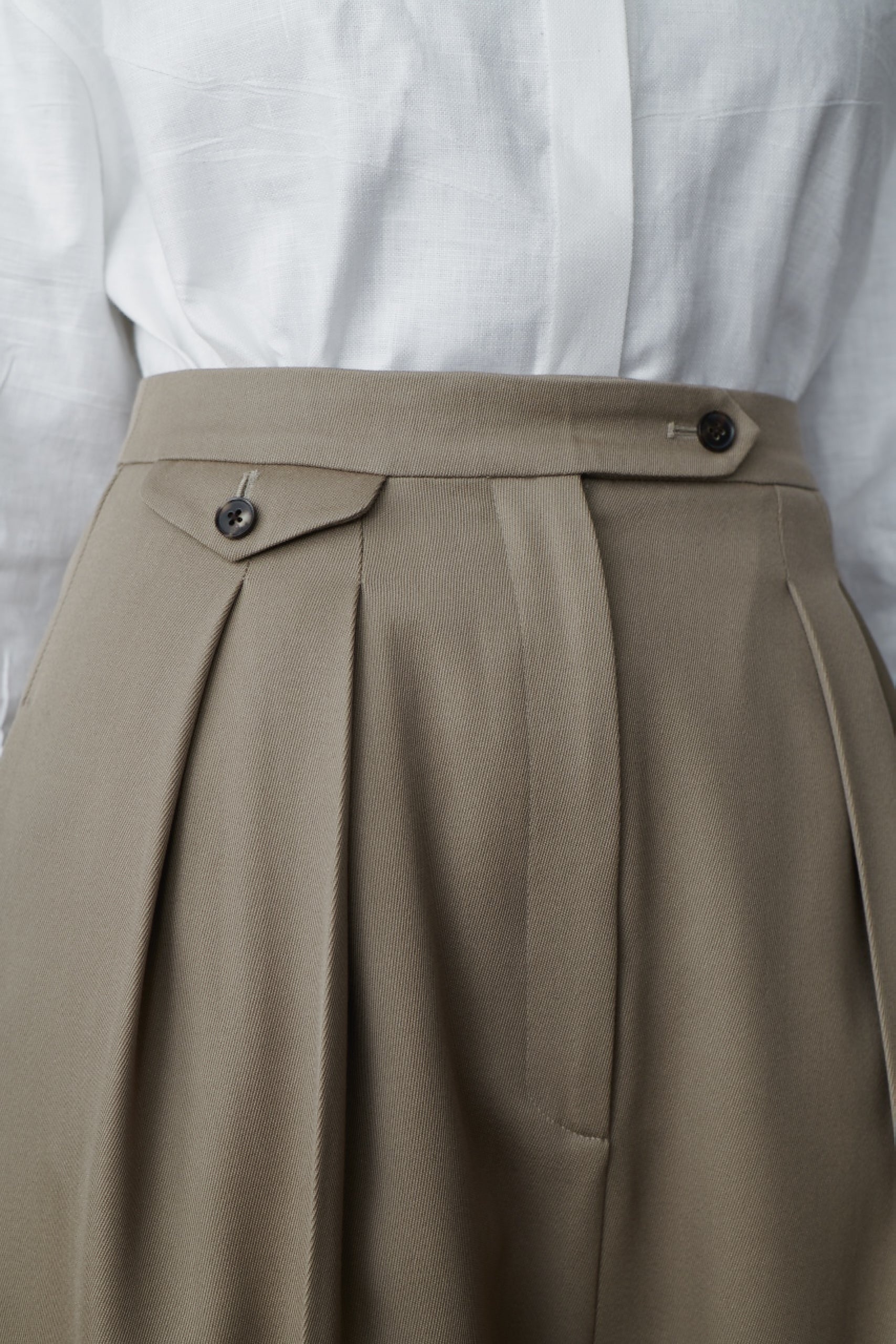 Marcellita Pant in Virgin Wool - 4