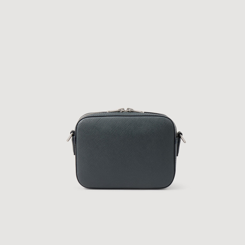 SMALL RECONSTITUTED LEATHER BAG 6