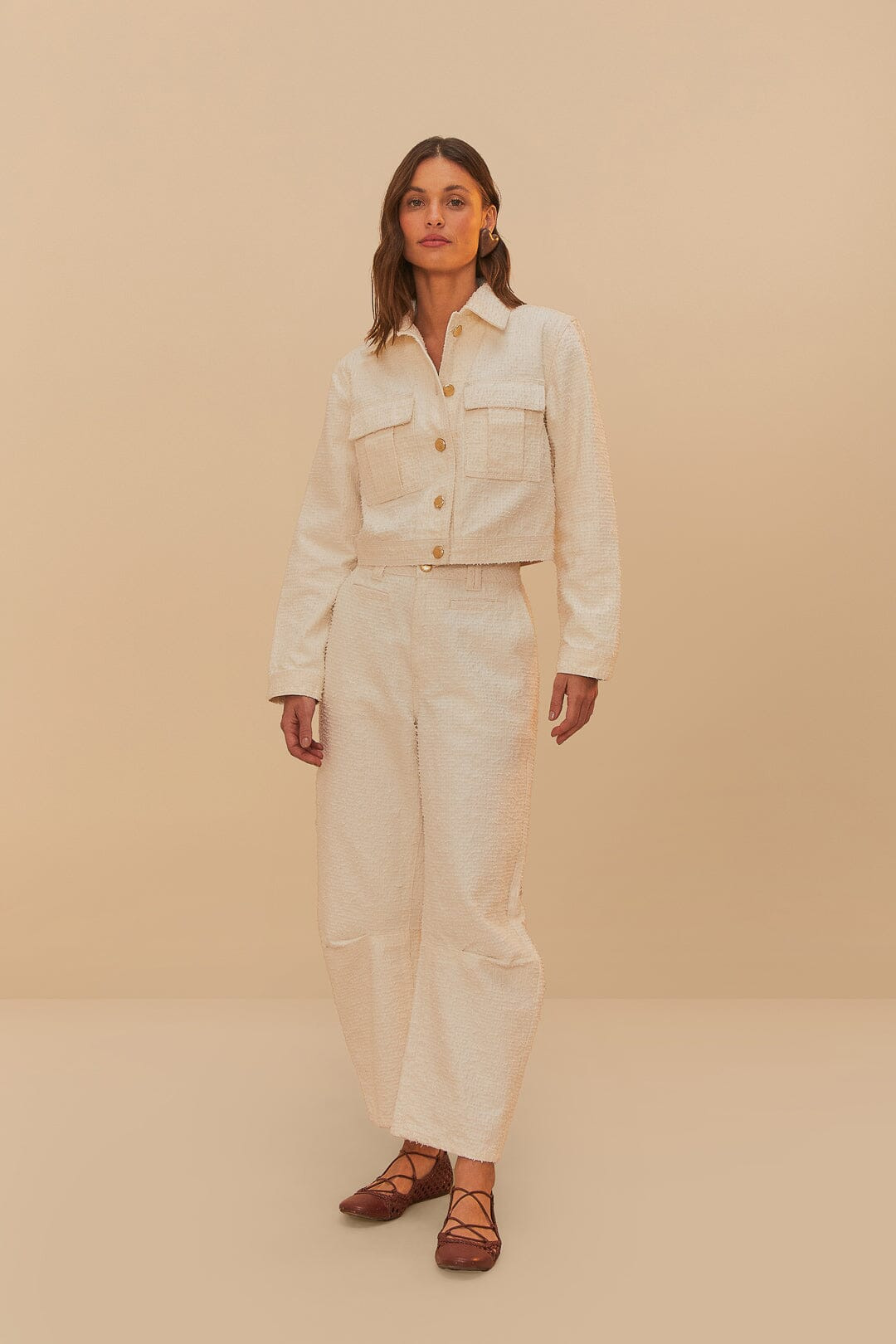 Off-White Twill Laser Carpenter Pants - 3