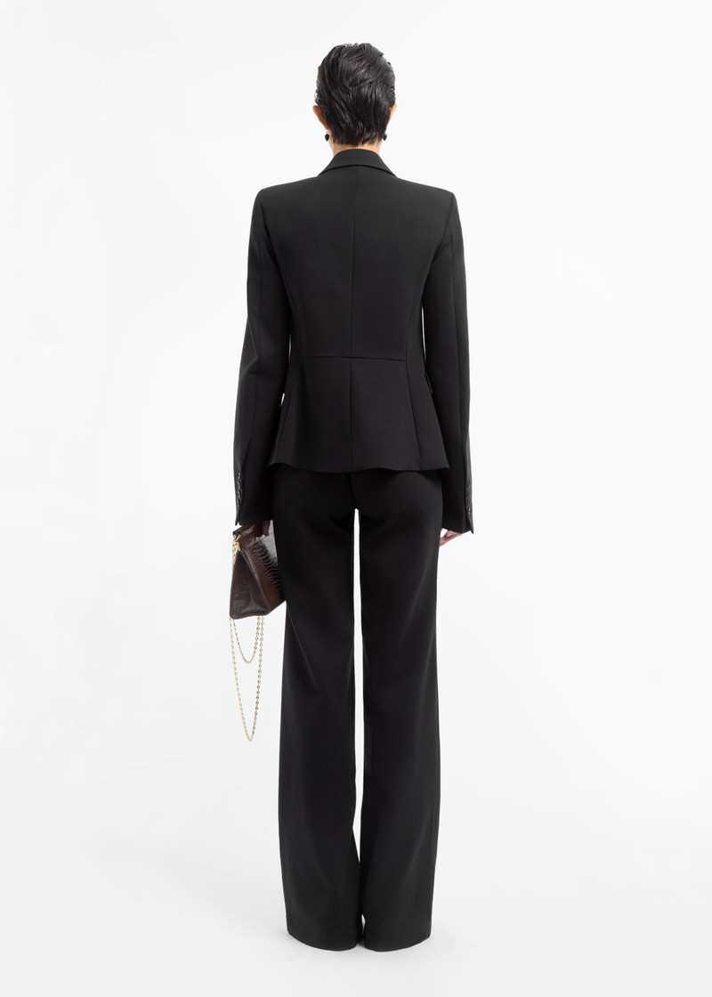 Single Button Down Blazer in Cotton 5