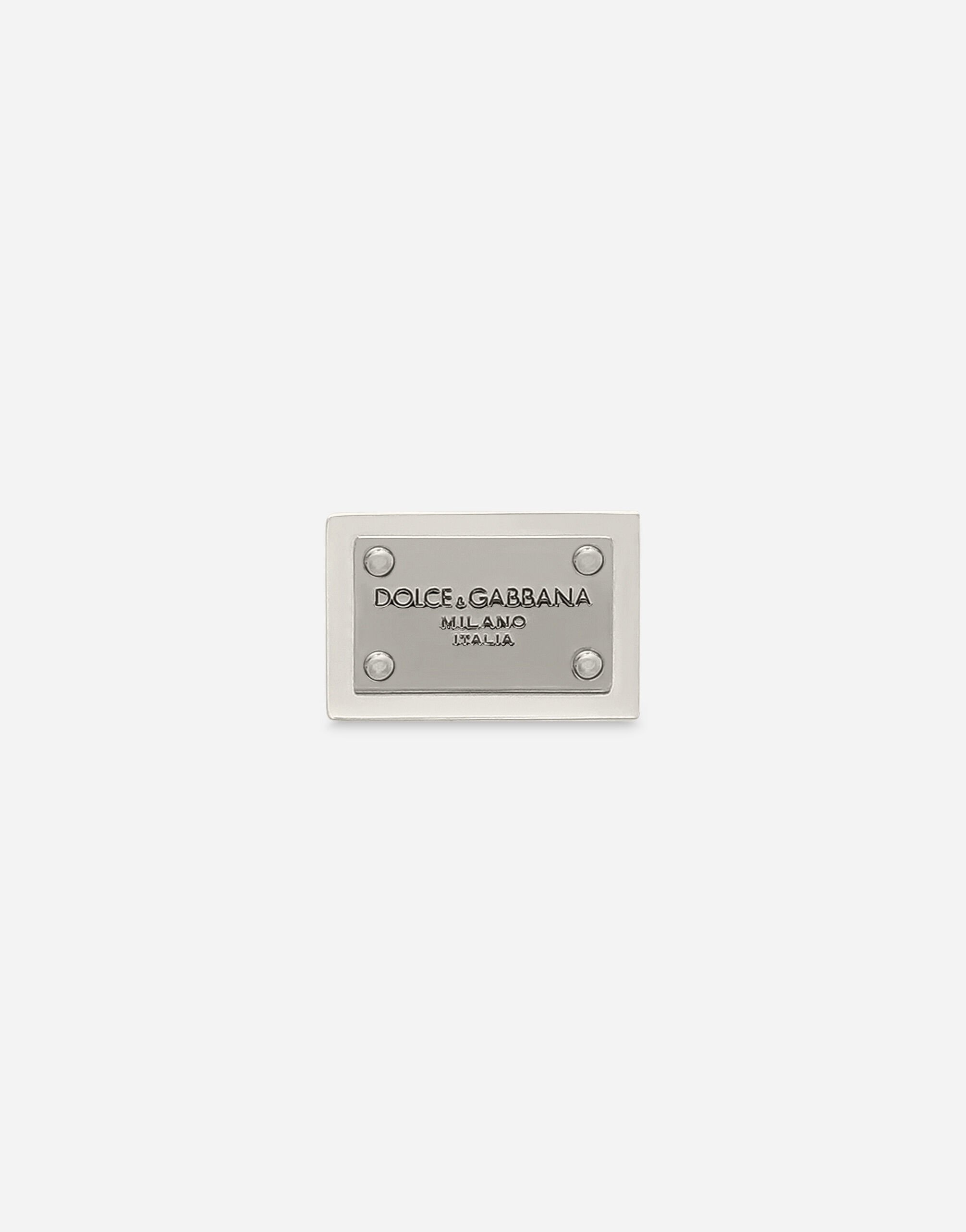 Logo tag pins brooch - 1