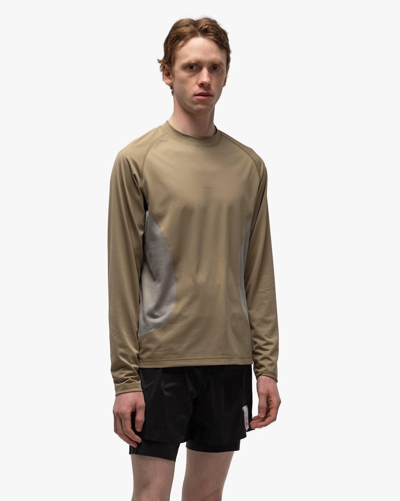 AuraLite Tech Long Tee Army Green - 4