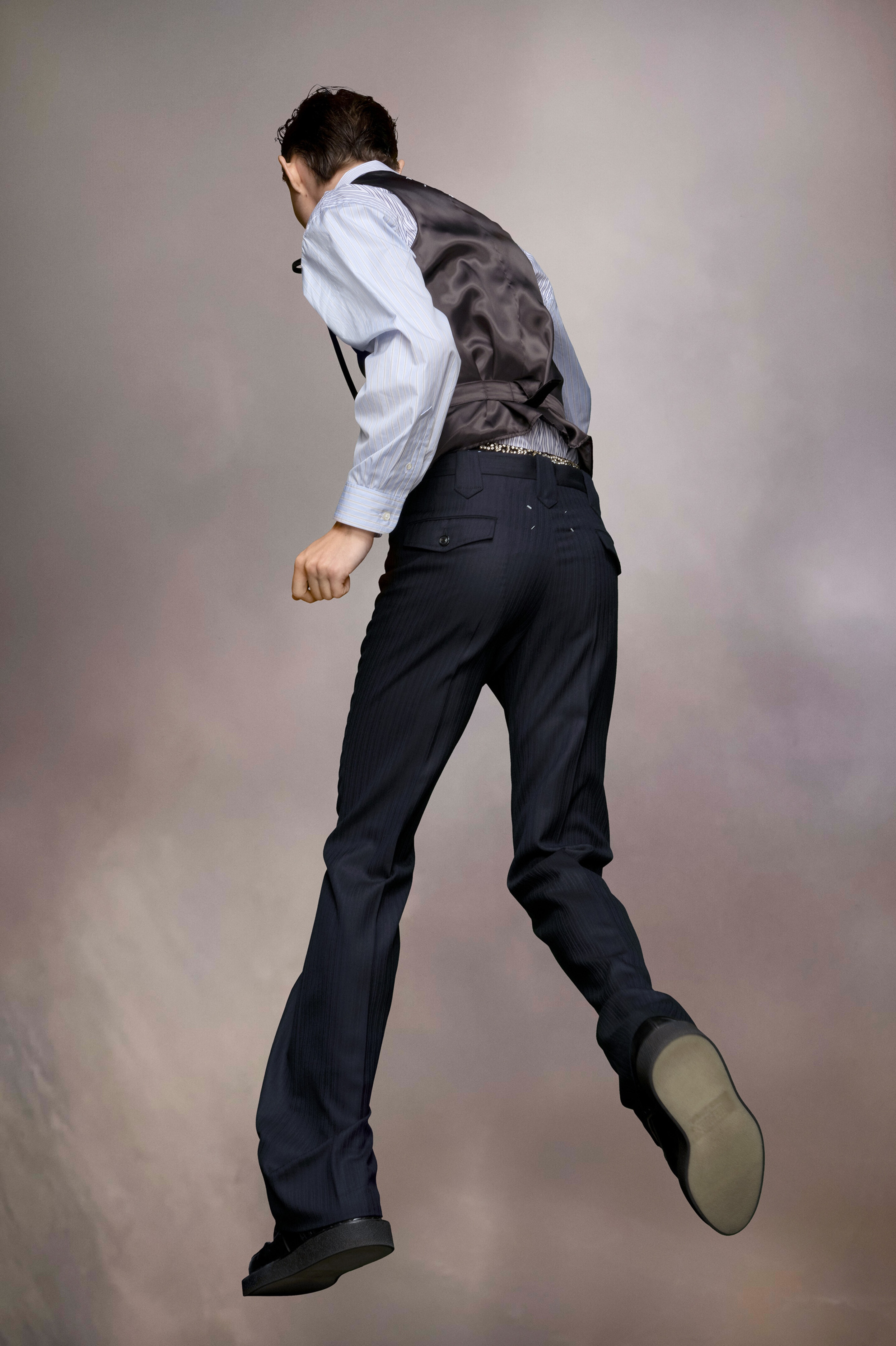 Herringbone trousers - 4