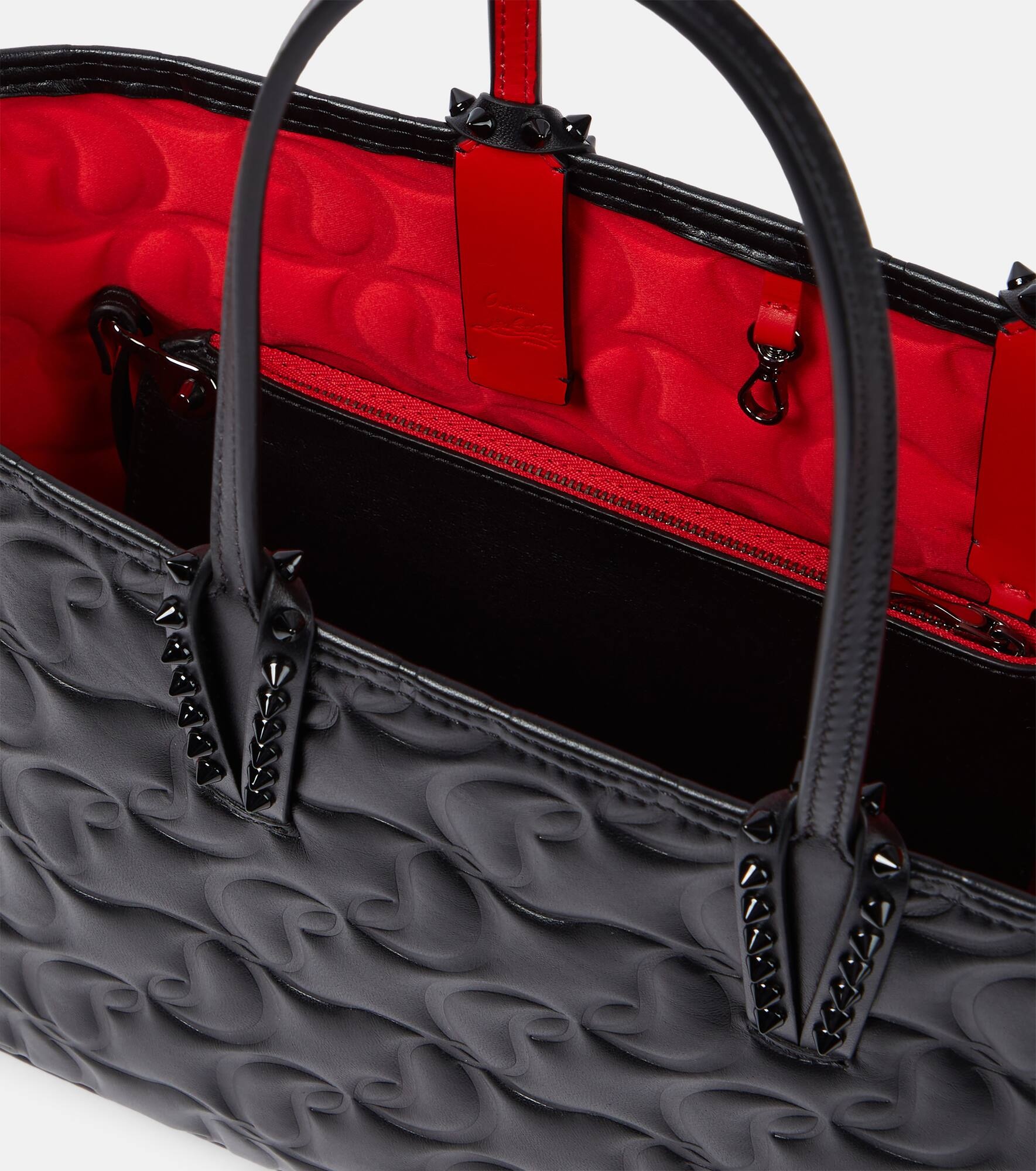 Cabata Small leather tote bag - 3