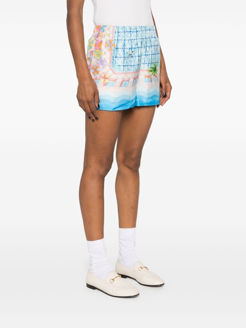 Le Plongeon silk shorts 3