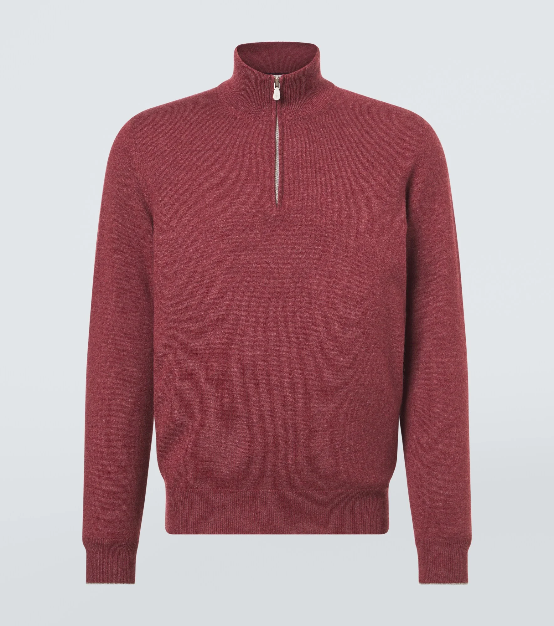 Cashmere half-zip sweater - 1