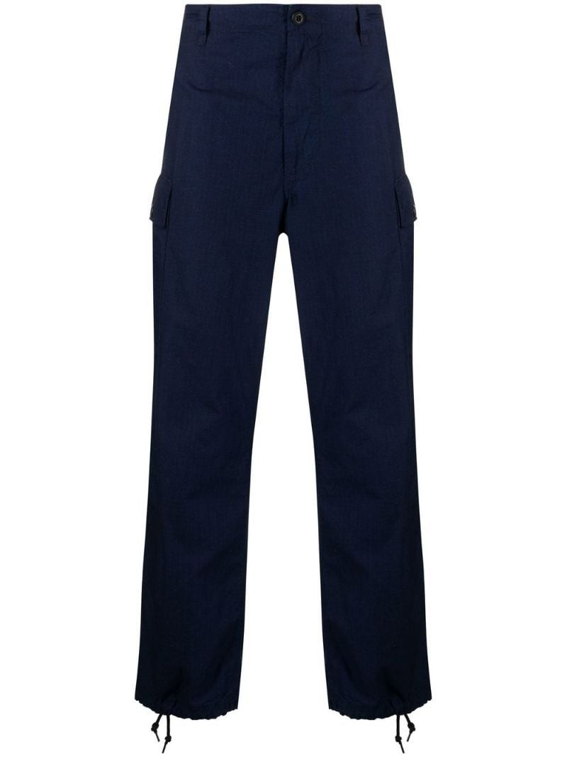 straight-leg cargo trousers 1