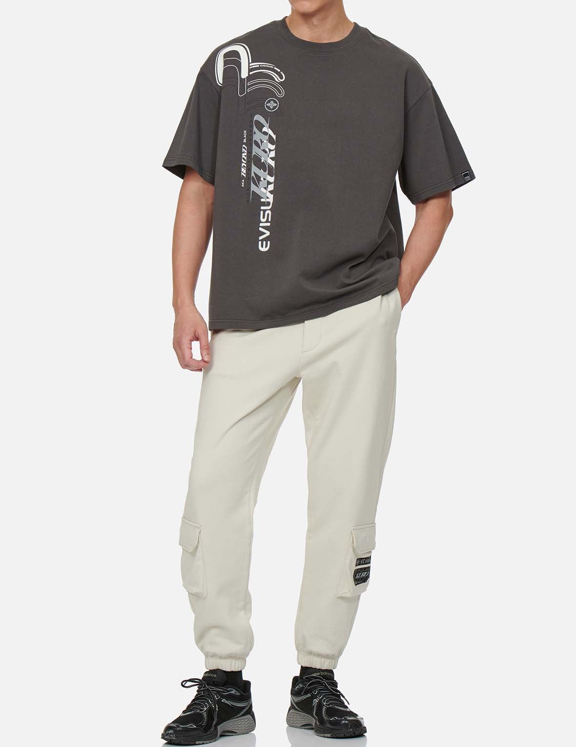 Eclipse Seagull Print Cargo Sweatpants - 6