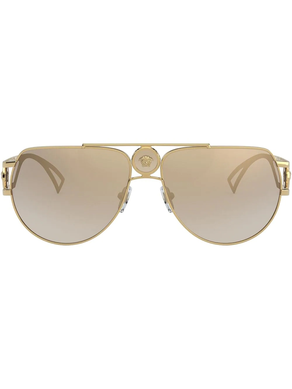 Medusa aviator-frame sunglasses - 1