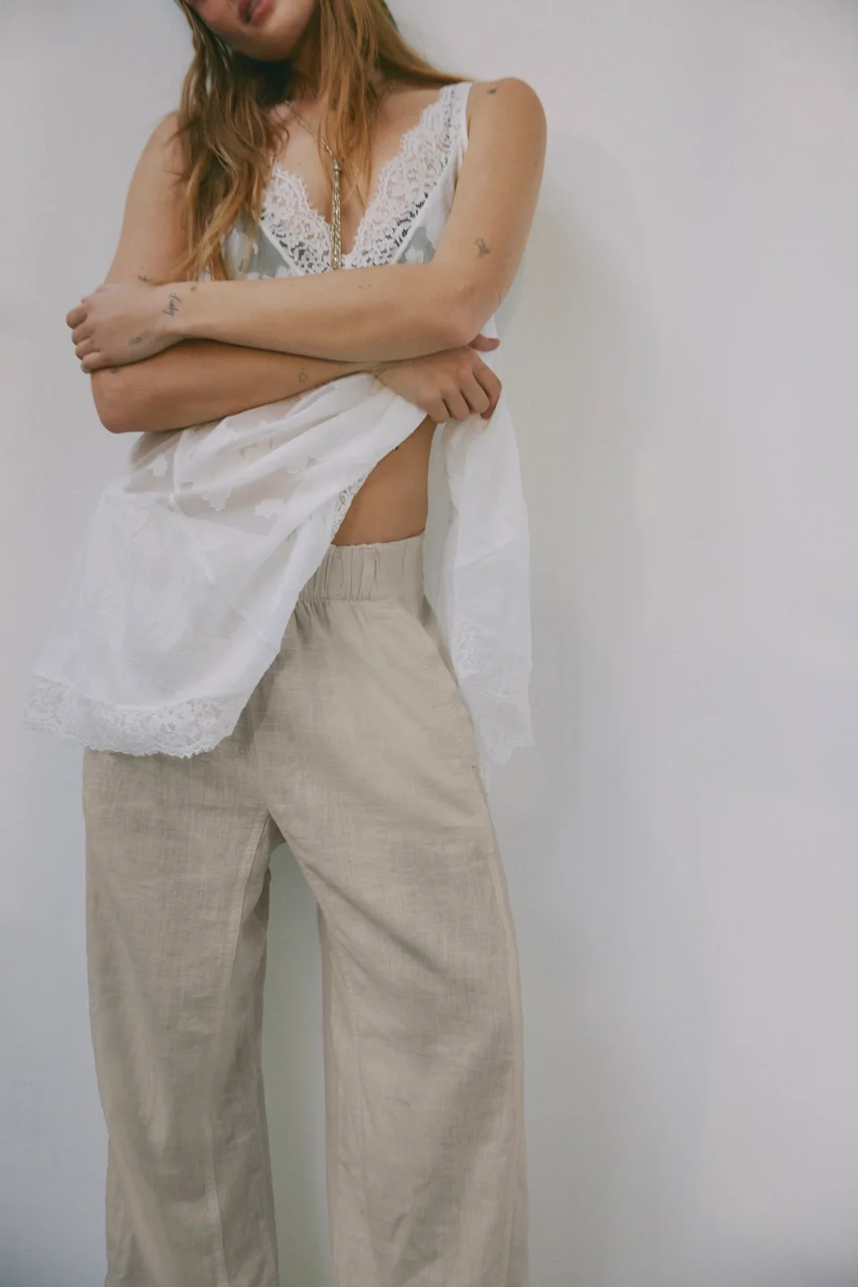Day's End Linen Pull-On Pants - 1