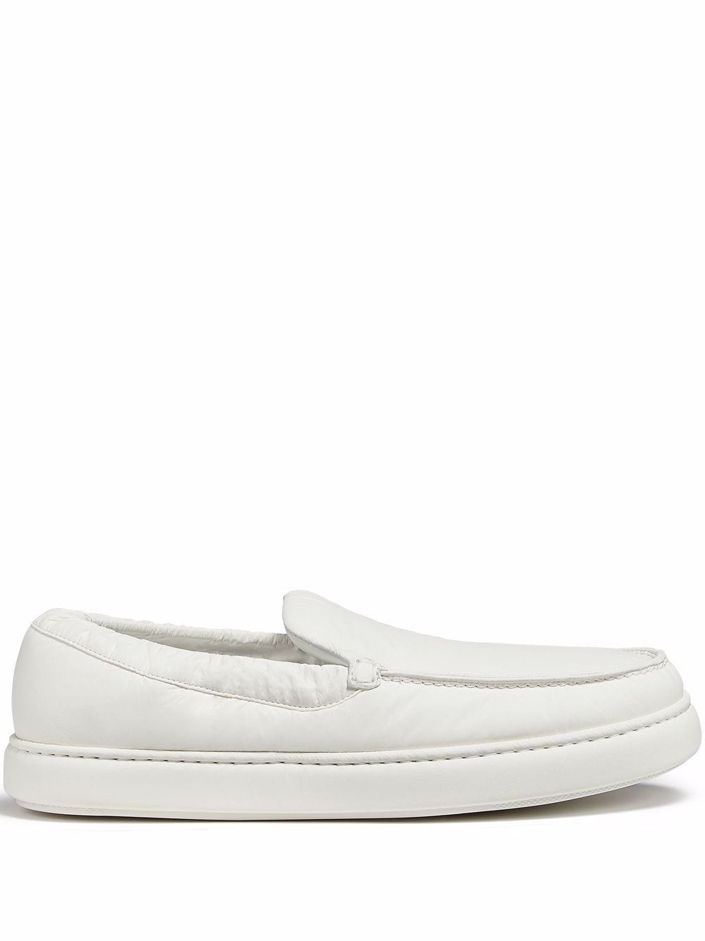 padded-panel slip-on sneakers - 1