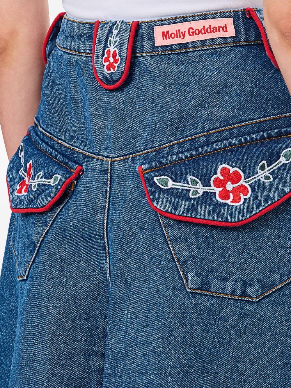 Abi denim mid skirt - 4