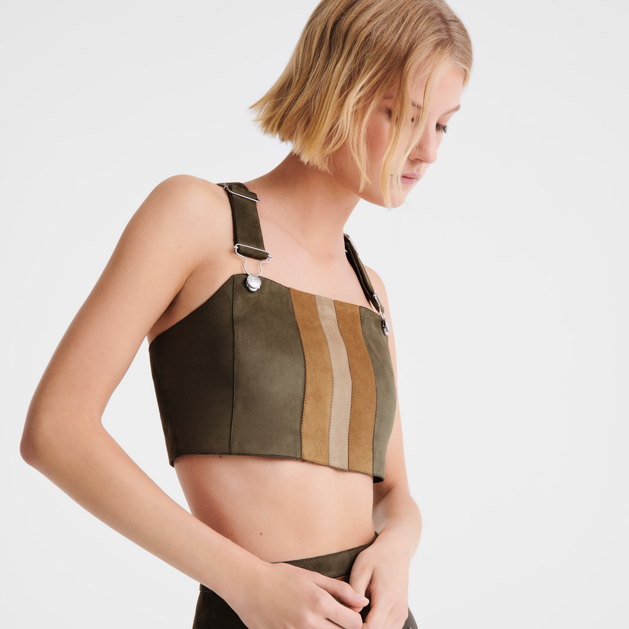 Top Khaki - Leather - 3