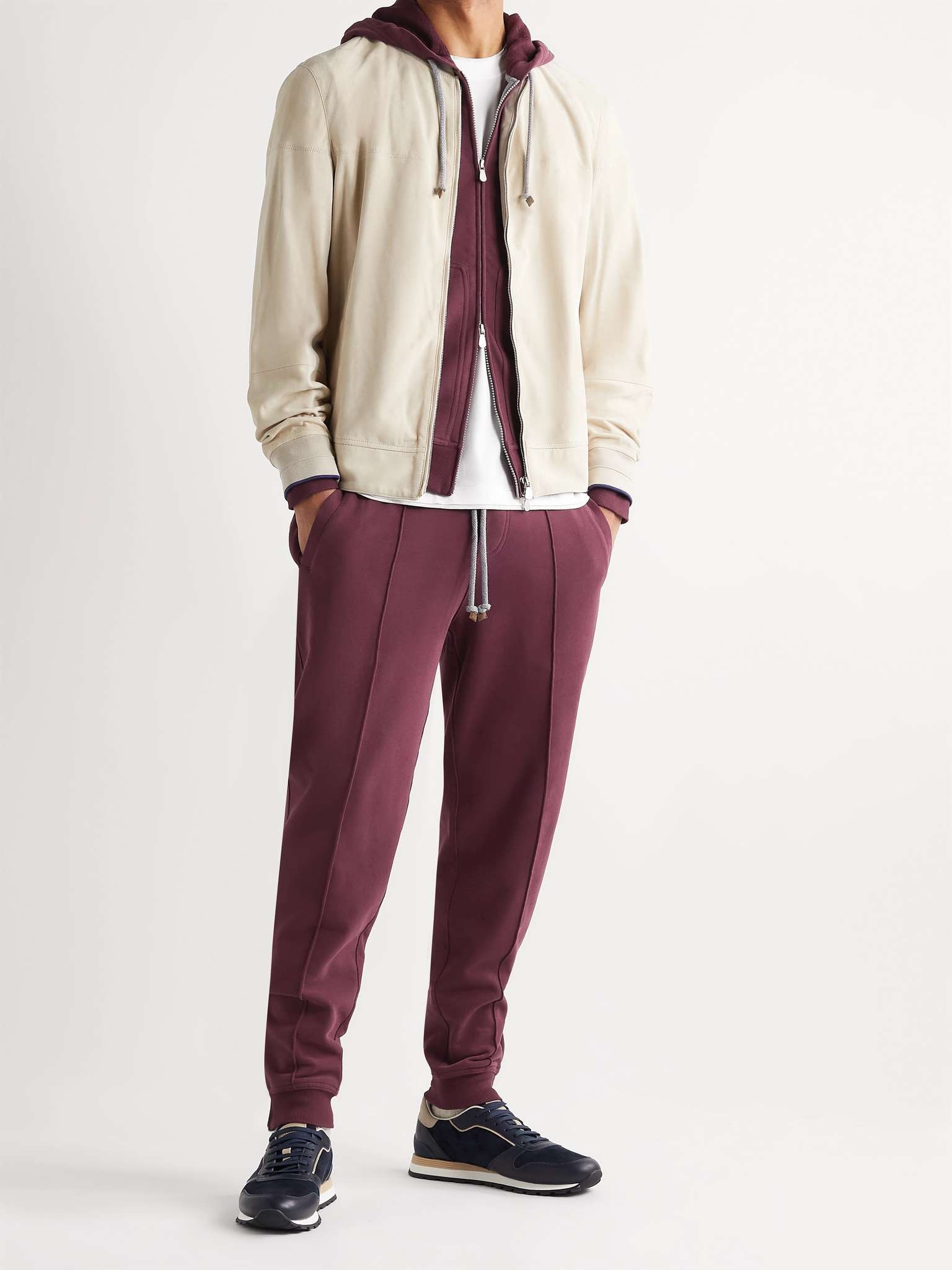 Tapered Cotton-Jersey Sweatpants - 2