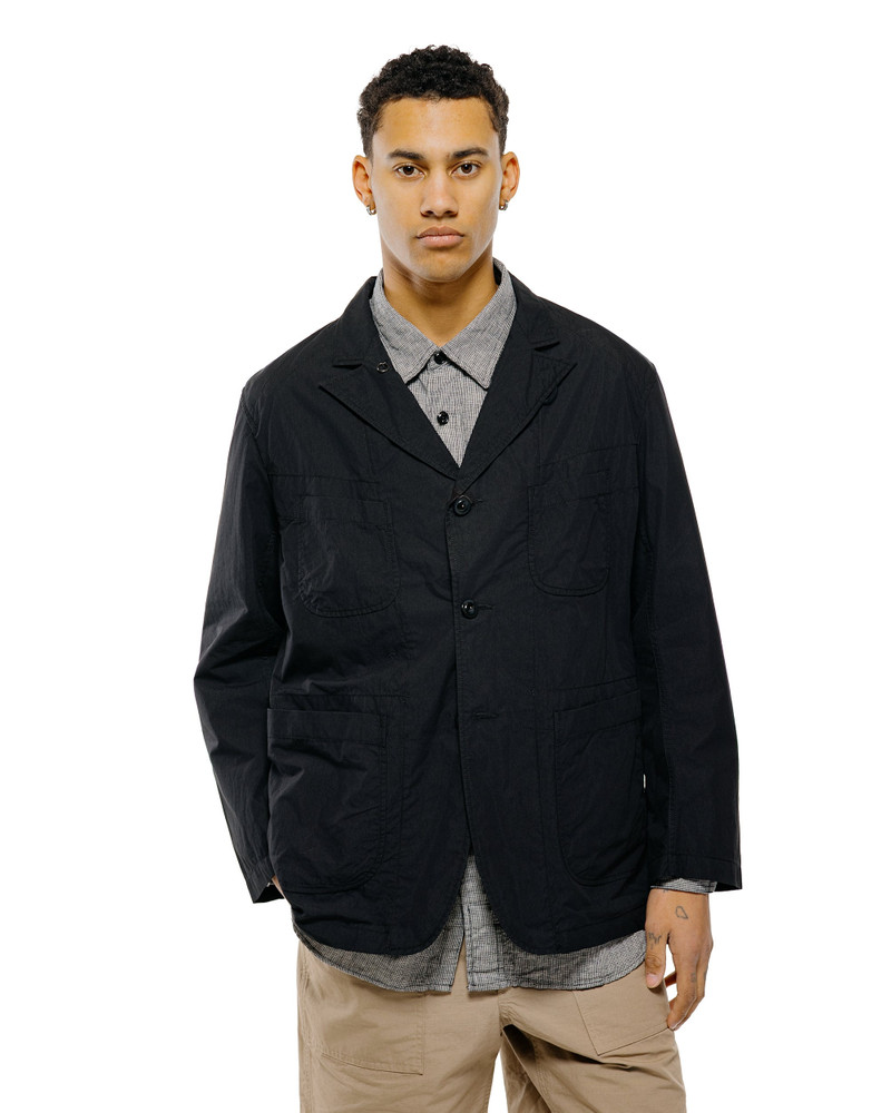 Engineered Garments Bedford Jacket Black Lightweight Nyco Poplin outlook