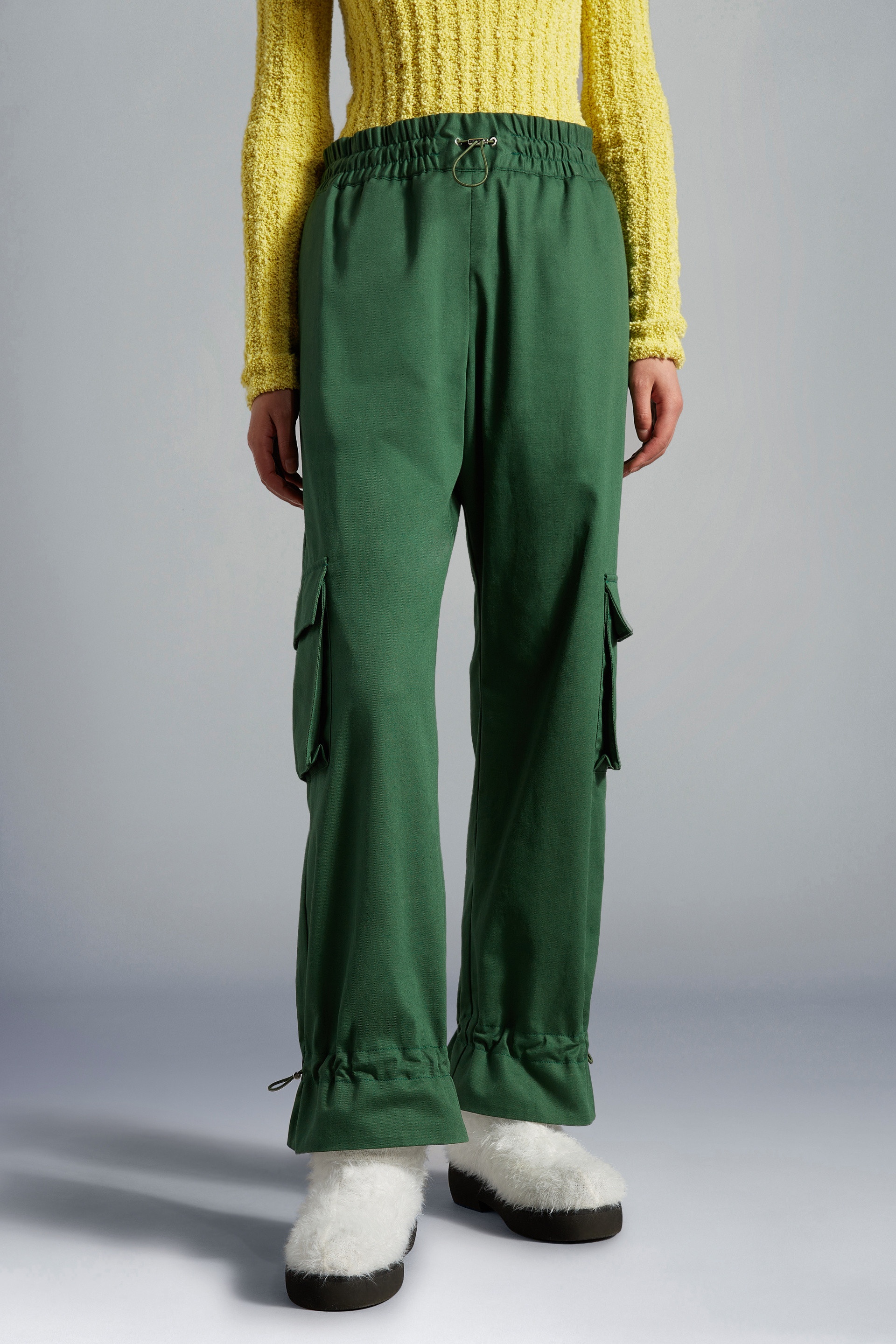 Gabardine Cargo Pants - 3