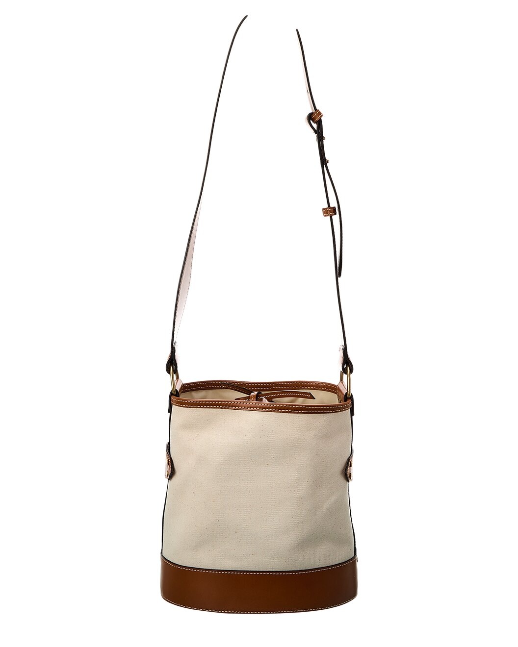 Isabel Marant Canvas & Leather Shoulder Bag - 2