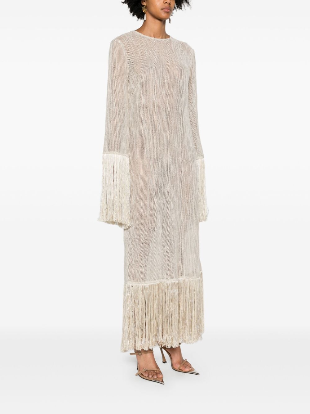 Nile fringed midi dress - 3