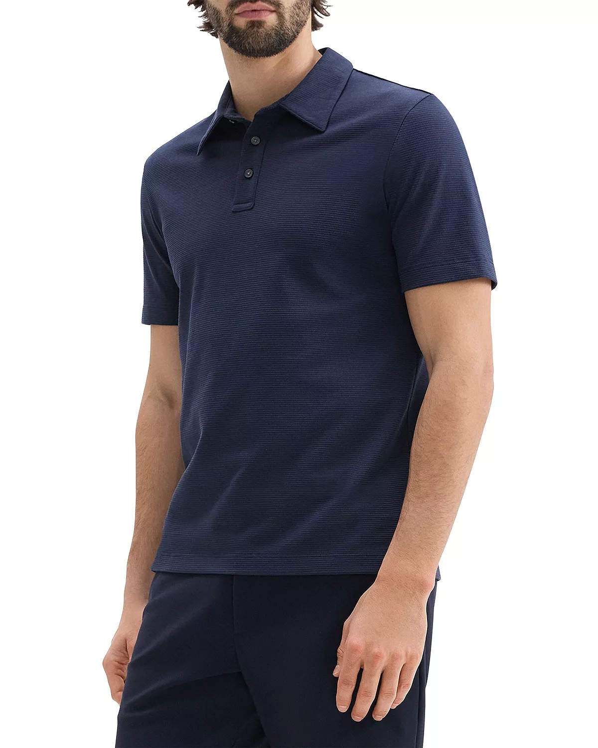 Regular Fit Textured Polo - 5