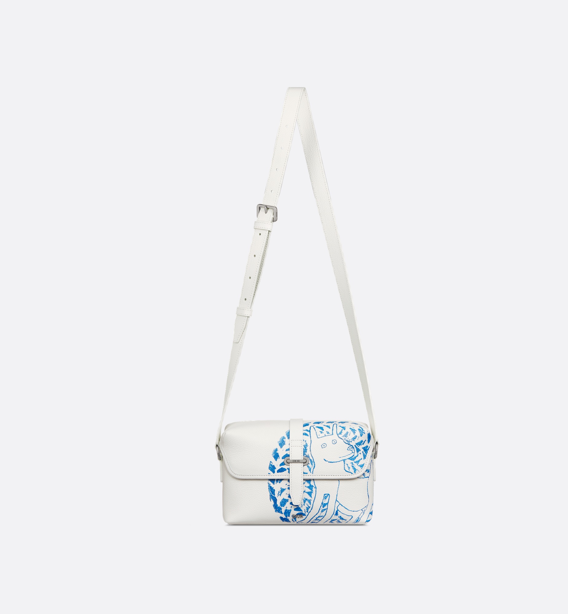 DIOR AND HYLTON NEL Dior Normandie Messenger Bag with Flap - 6