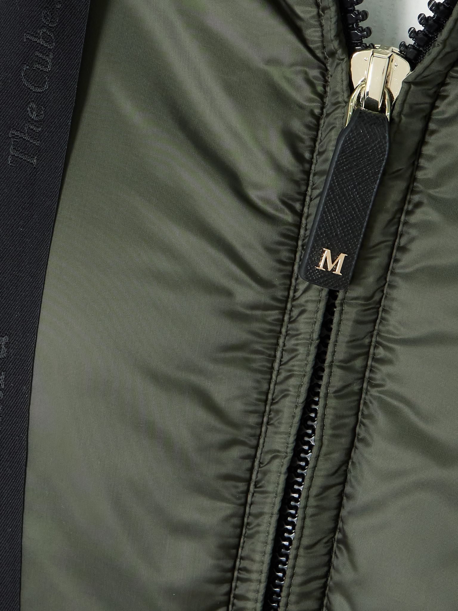 The Cube Daria hooded padded shell jacket Dark green - 5