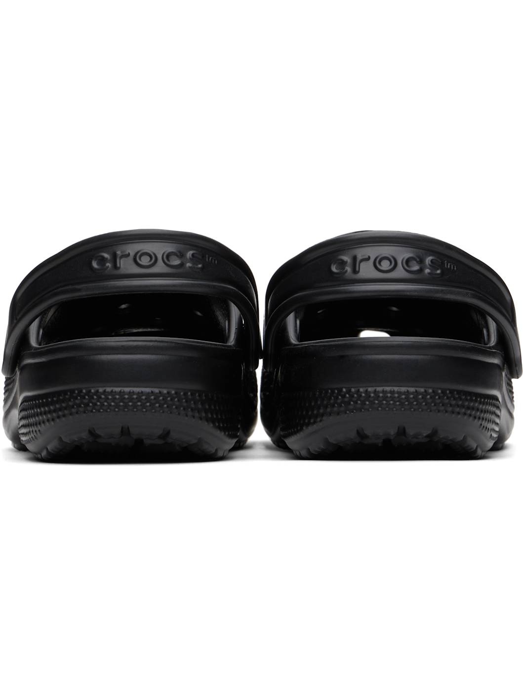 Black Classic Clogs - 2