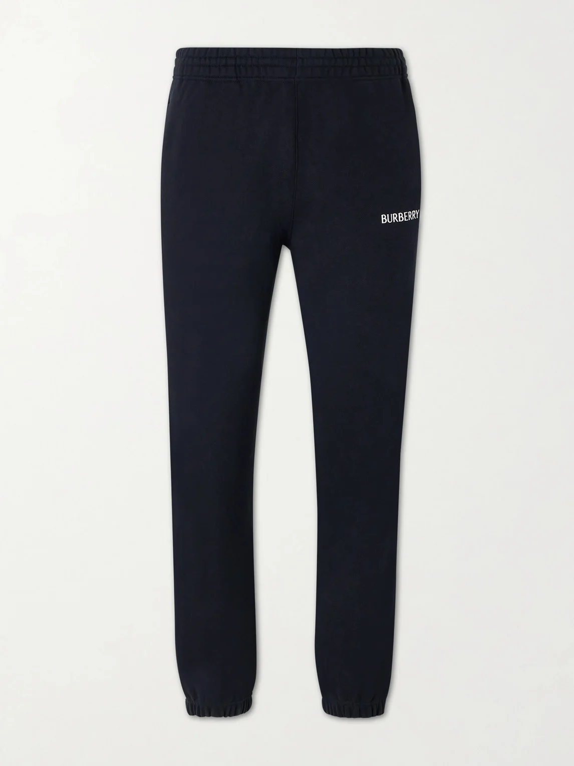 Tapered Logo-Print Cotton-Jersey Sweatpants - 1