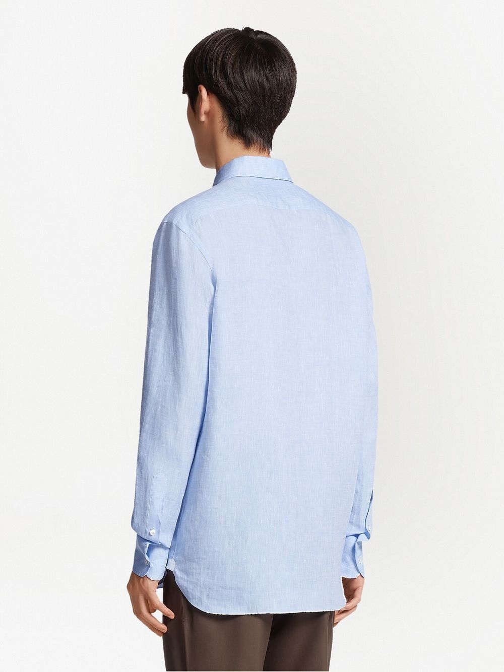 Pure Linen long-sleeve shirt - 3