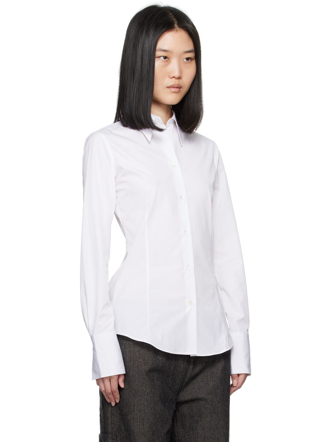 White Giulia Shirt - 2