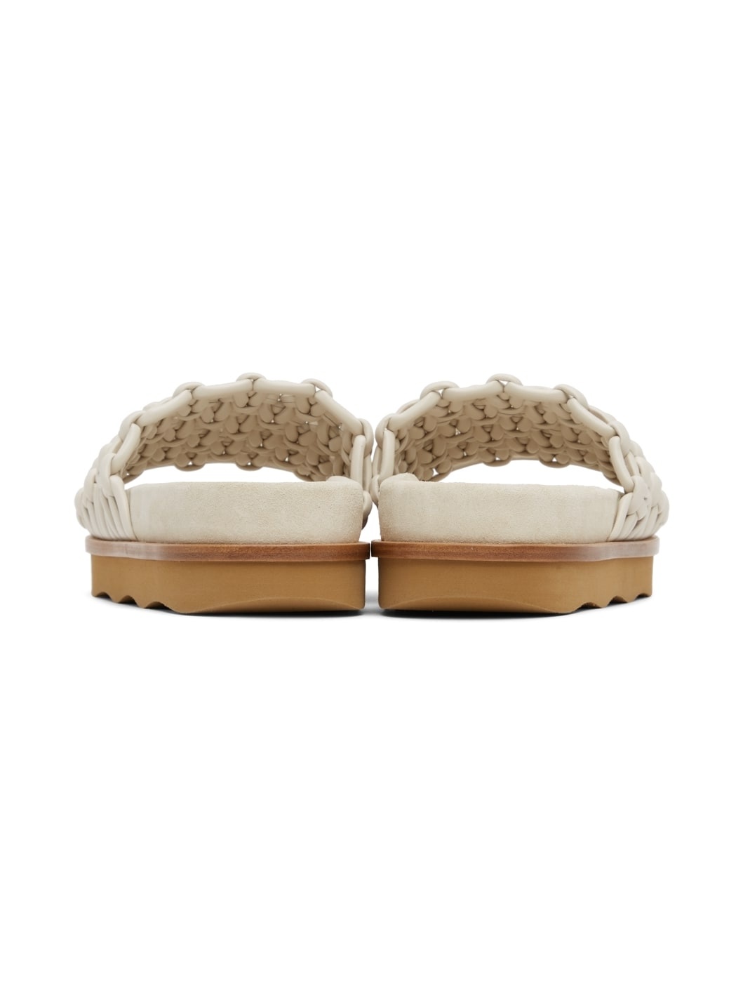 Off-White Wavy Flat Sandals - 2