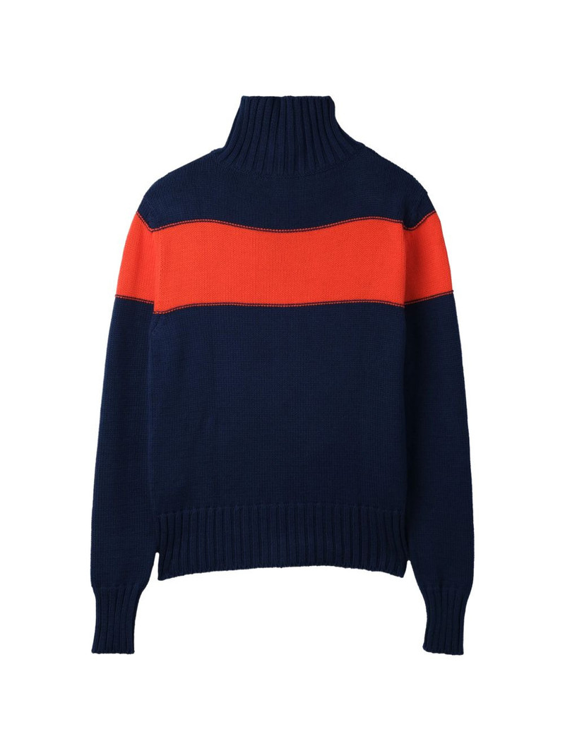 striped knitted sweater 1