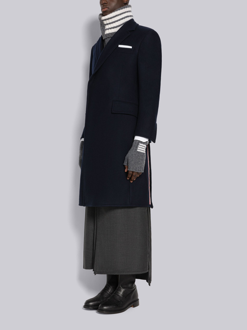 Pebble Grain Leather Penny Loafer Ankle Boot 6